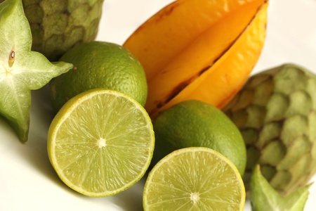 exotic fruitsの写真素材