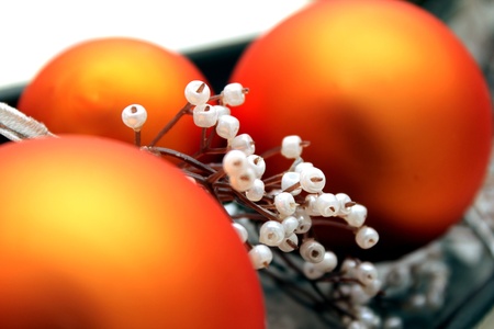 christmas decoration mixの写真素材