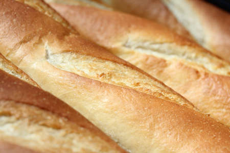 baguette bread textureの写真素材