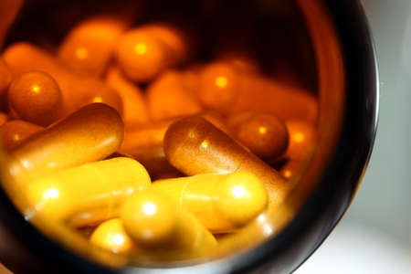 brown capsules