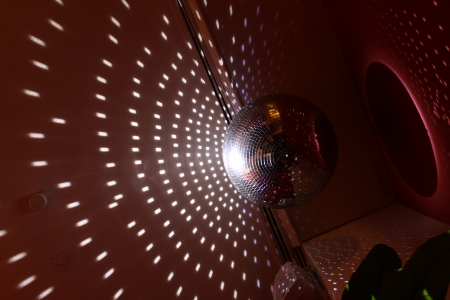 disco ball reflections