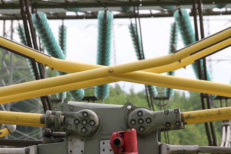 high voltage substation