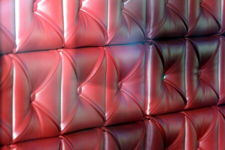 red plush wallの写真素材