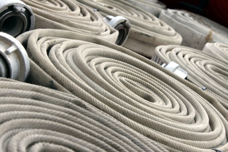 fire hoses background