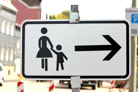 pedestrian sign