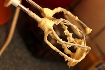 mixer dough residueの写真素材