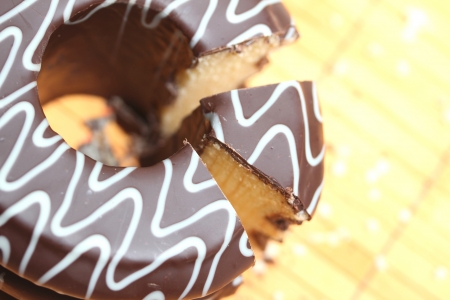 delicous german baumkuchenの写真素材