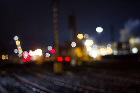 city night blur background