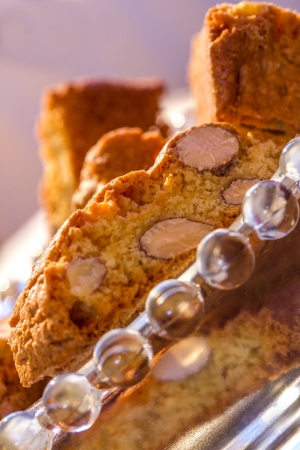 almond biscuitsの写真素材