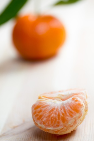 fresh tangarinesの写真素材