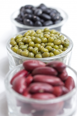 a variation of dried beansの写真素材