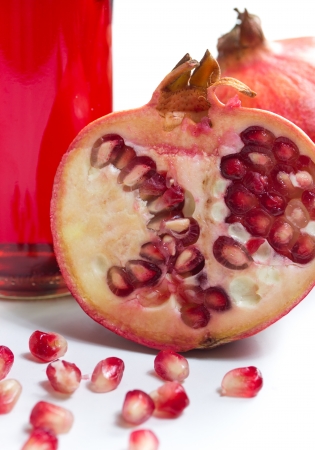 pomegranate juiceの写真素材