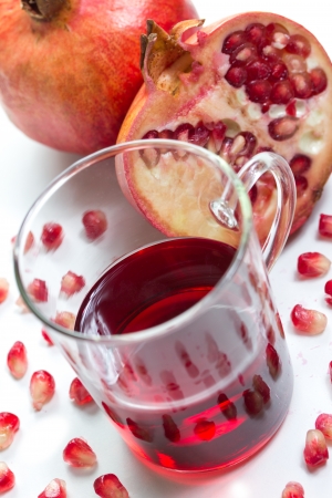 pomegranate juiceの写真素材