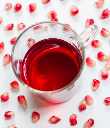 pomegranate juiceの写真素材