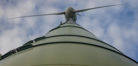 big electricity wind wheel
