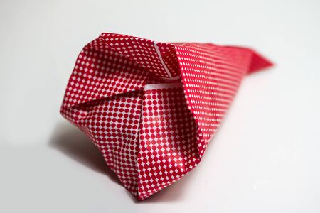 roasted almonds in a traditionel bagの写真素材