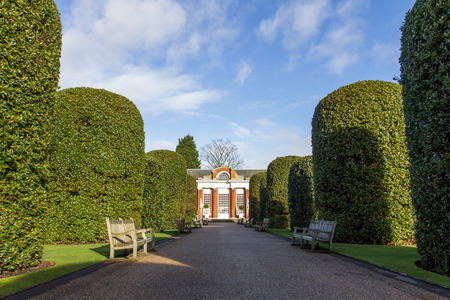 kensington palace in londonのeditorial素材