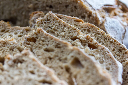 fresh sliced bread