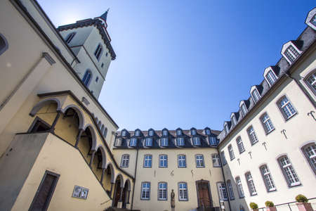 siegburg abbey germanyの写真素材