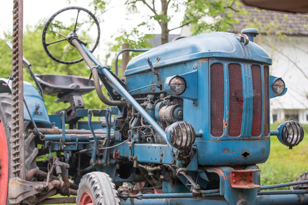 old tractor