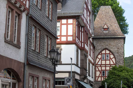 herborn in germany old cityの写真素材
