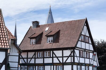 old town soest in germanyのeditorial素材