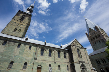 St.-Patrokli-Dom in soest germanyの写真素材