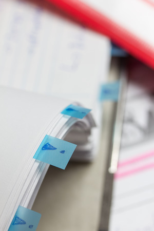 learning folderの写真素材