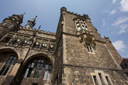 aachen City Hall in germanyの写真素材
