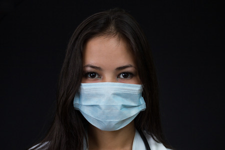 young female doctorの写真素材