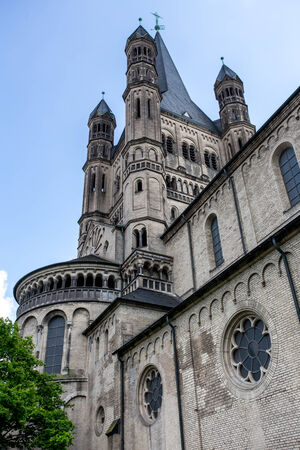 Great St. Martin Church cologneの写真素材