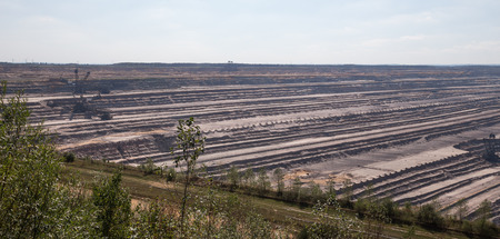 open cast mining hambach germany