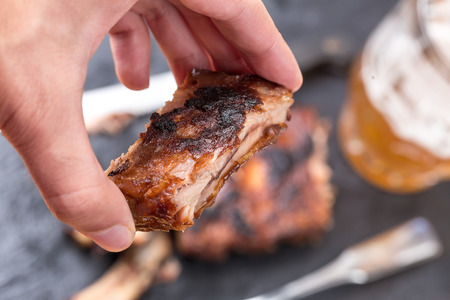 spareribsの写真素材