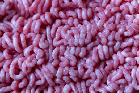 fresh minced meat backgroundの写真素材