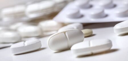 medical pills backgroundの写真素材