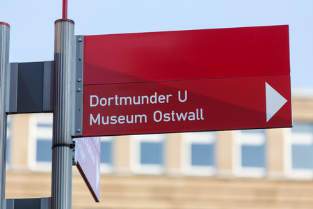 dortmund city signs germanyの写真素材