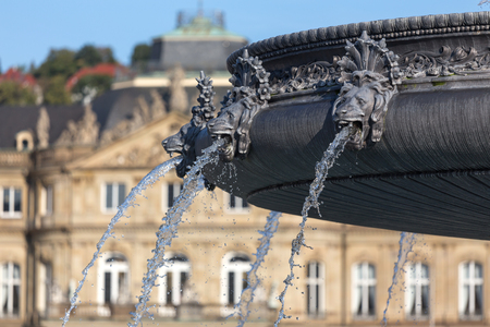 stuttgart germany cityscapeの写真素材