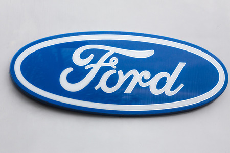 siegen, North Rhine-Westphalia/germany - 28 10 18: ford car sign in siegen germany