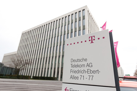 bonn, North Rhine-Westphalia/germany - 29 11 18: telekom headquarter bonn germany