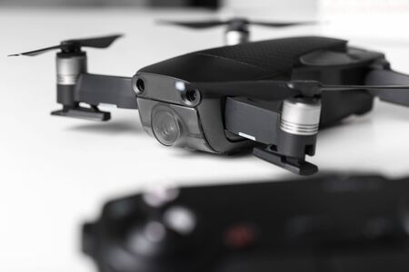 siegen, North Rhine-Westphalia/germany - 06 02 2020: dji mavic air drone in siegen germanyのeditorial素材