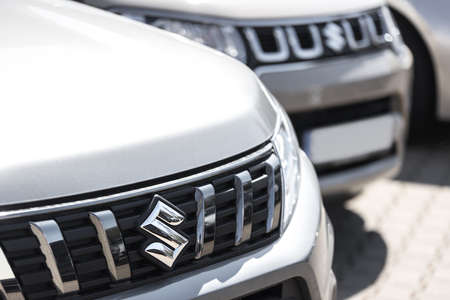 siegen, north rhine westphalia / germany - 25 04 2021: suzuki carsのeditorial素材