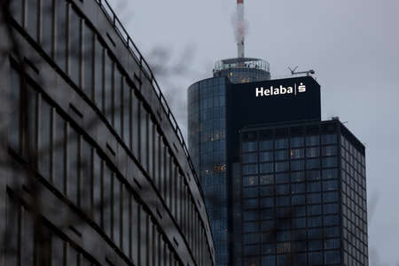 frankfurt, hesse, germany - 13 12 2021: a residence inn by marriott hotel signのeditorial素材