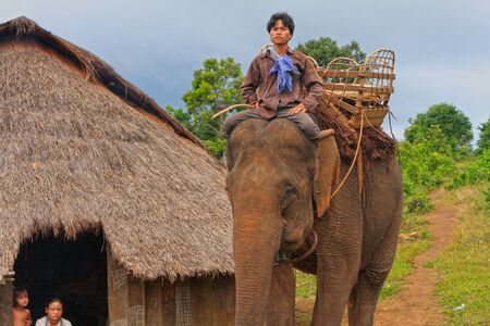 Khmer Cultural at Ratanakiriのeditorial素材