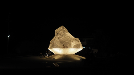Naoshima art sculpture, Japanのeditorial素材