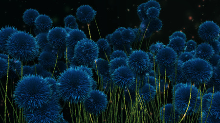 Fantasy Glade 3d render 3d illustrationの写真素材