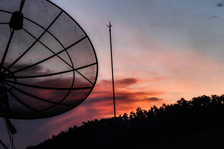 Satellite Dishの写真素材