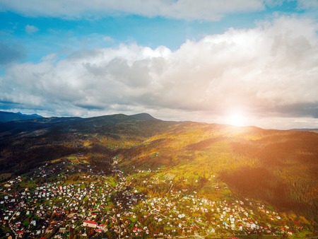 small town in the countryside