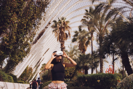 Immerse yourself in the experience of Virtual Reality set in a vibrant Tropical Environment