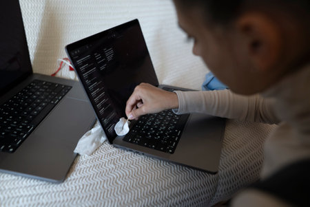 Cleaning Your Laptop Keyboard for Improved Efficiency and Enhanced Overall Productivity Levels