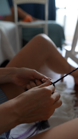 Indulge in Relaxing Crafting Moments at Home A Rich Experience in Knitting and Creativity